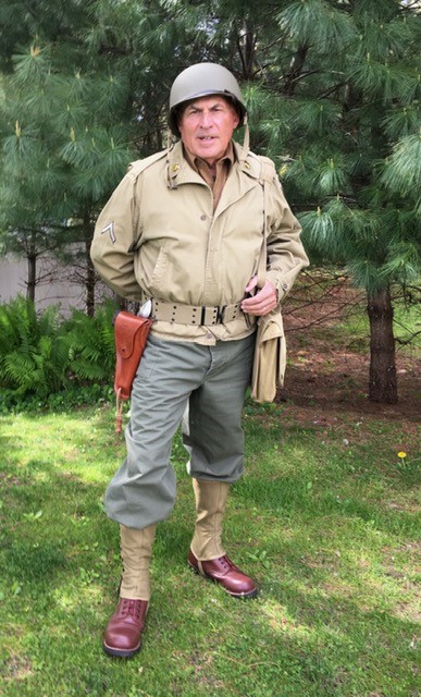 County Clerk » D-Day Presentation with Hank Yost, World War II Reenactor